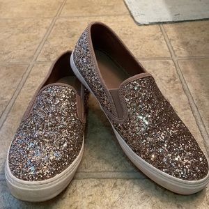 Old Navy sparkly slip on’s